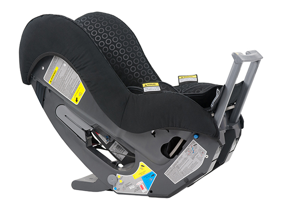 where is serial number on britax car seat